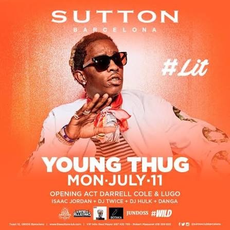 Young Thug concert production